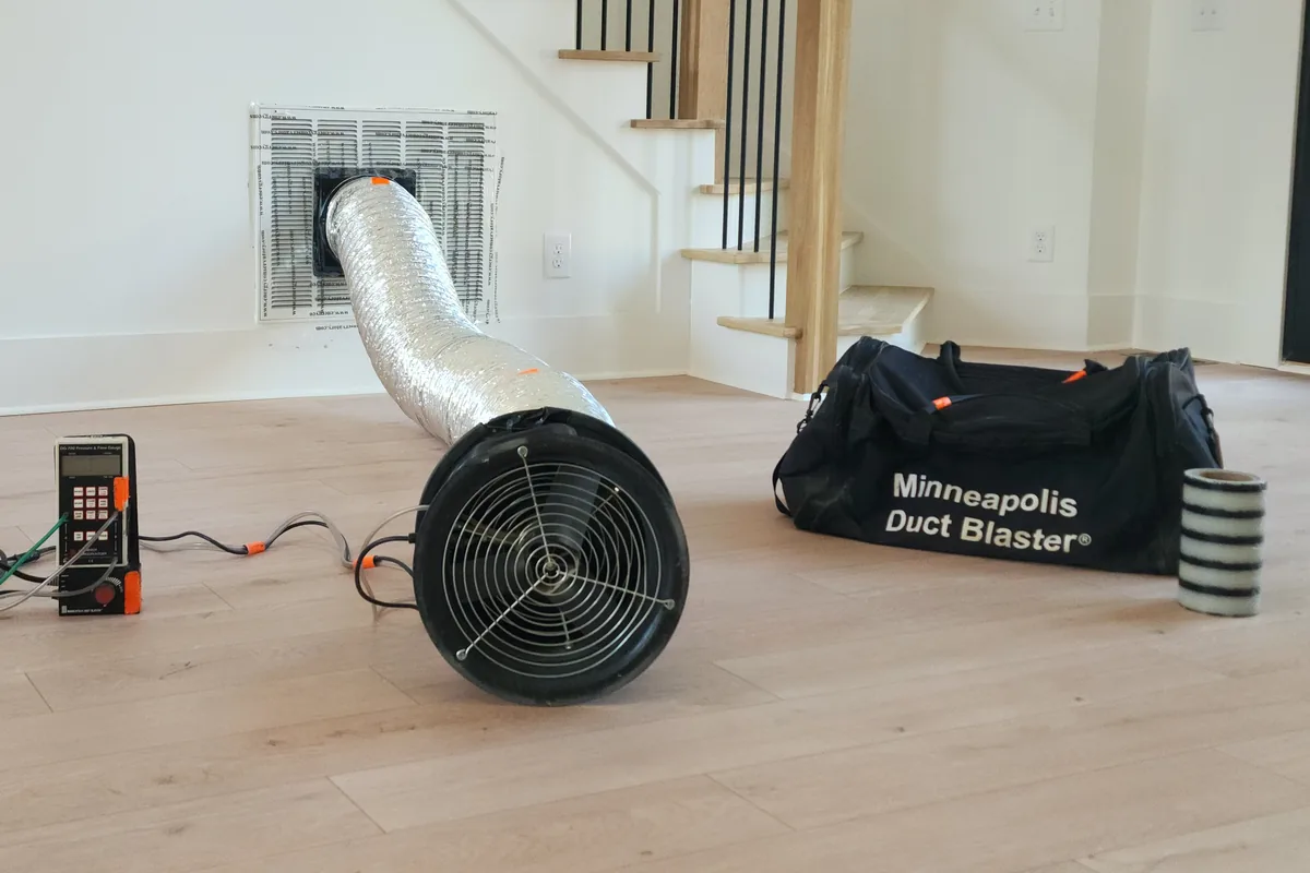 Duct Leakage Test Results Explained: What CFM25 Means in NC