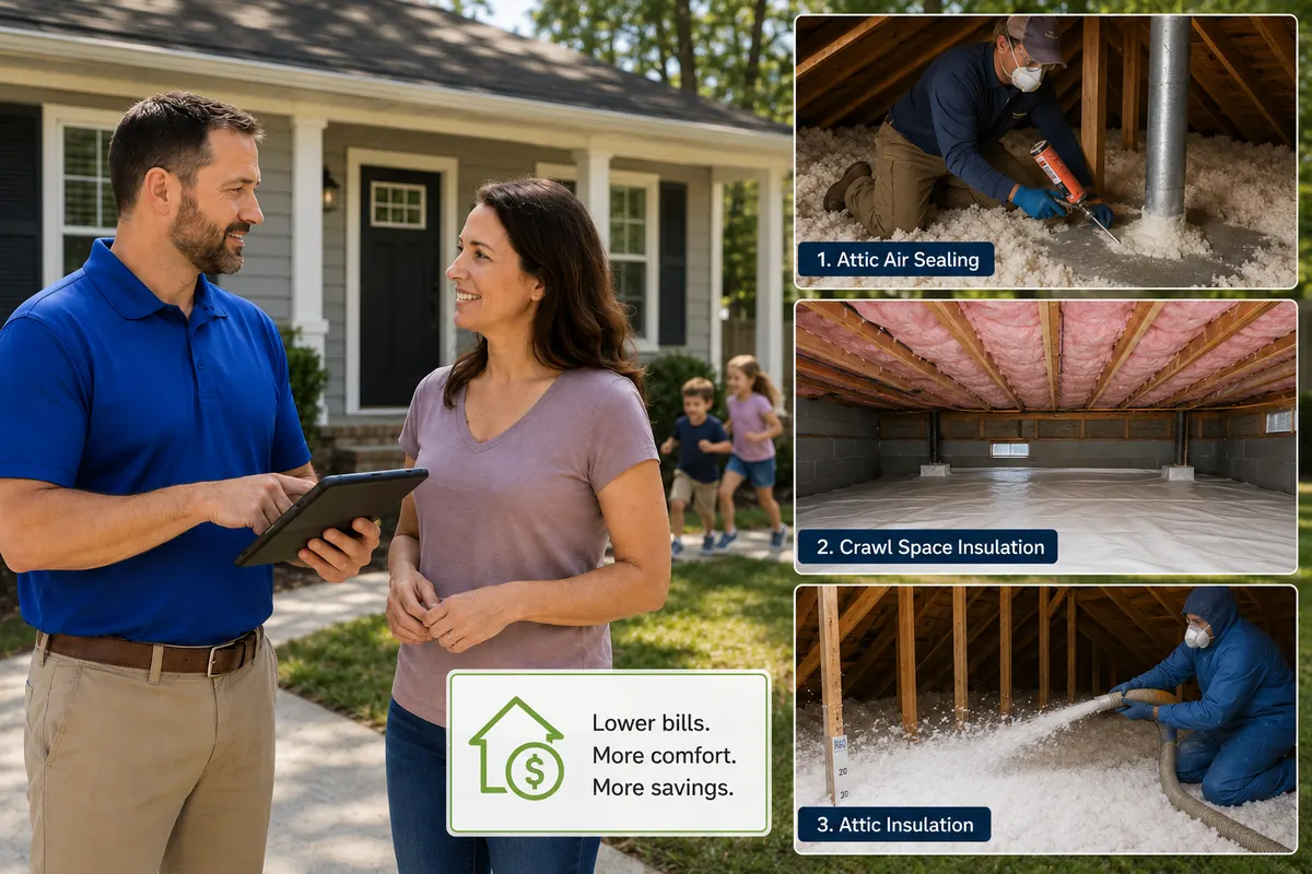 Home Energy Audit Cost in NC: What to Budget